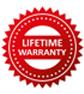 Lifetime Manufacturer Warranty